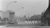 Germany -- a watchtower on the bridge Oberbaumbruecke on the Spree river, marking the border between East (Soviet sector) and West Berlin 