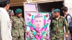 د ننګرهار د ګارنیزیون قومندان جسد خاورو ته وسپارل شو
