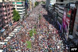 Miting uriaș la Dhaka pe 7 august în sprijinul unei noi guvernări, conduse de Yunus.