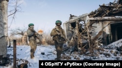 Українські військові на Покровському напрямку, лютий 2026 року, фото 4-ї окремої бригади Нацгвардії «Рубіж»