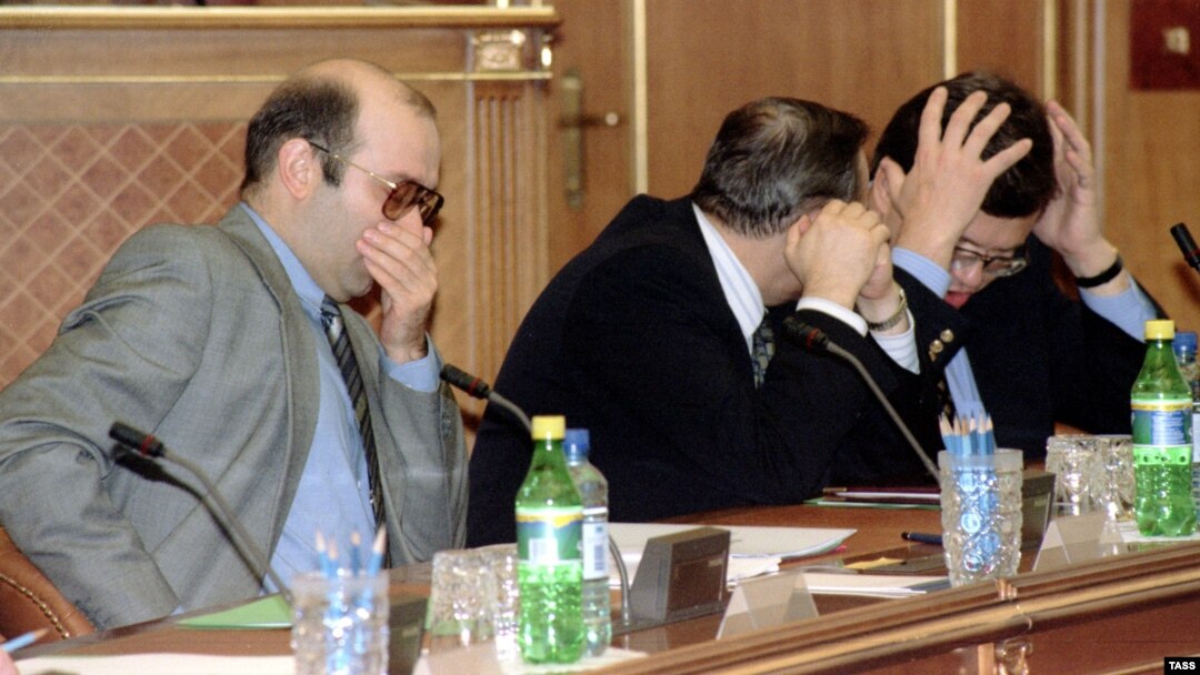 Через три дня... На заседании правительства России 20 августа 1998 года