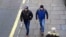A handout photo of the two men whom London accuses of being Russian intelligence officers who traveled to the English town of Salisbury to poison former spy Sergei Skripal. 