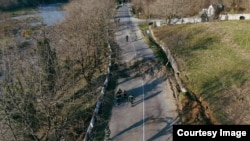 დამეწყრილი გზა