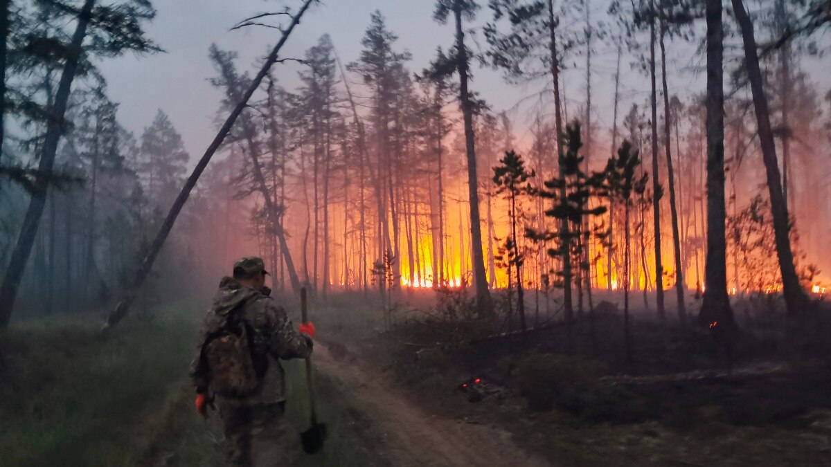 Raging Wildfires Sweep Across Siberia, Shrouding Region In Smoke
