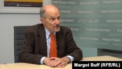 Former US ambassador to Poland Daniel Fried speaks to RFE/RL in Washington on September 29.
