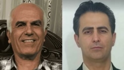مهدی حسنی (راست) و بهروز احسانی اسلاملو