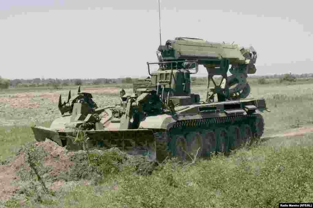 Chechnya, mine clearing in Chechnya