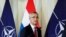 Jens Stoltenberg sajtótájékoztatója Hágában 2022. november 14-én