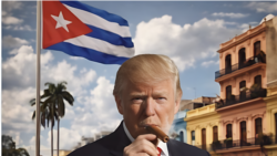 Tramp indi də Kubaya barmaq silkələyir