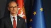 Premijer Srbije Đuro Maćut tokom konferencije za novinare u Beogradu, Srbija, 29. aprila 2025. godine.