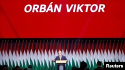 Orbán Viktor miniszterelnök a Fidesz kongresszusán 2023. november 18-án