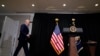 Președintele Biden la una din numeroasele sale întâlniri cu presa pe tema conflictului din Orientul Mijlociu, început cu atacul Hamas din 7 noiembrie. (AP Photo/Stephanie Scarbrough)