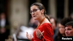 Canadian Foreign Minister Chrystia Freeland endorsed the Magnitsky legislation this week.
