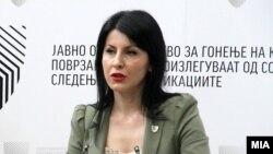 Обвинителката Фатиме Фетаи. 