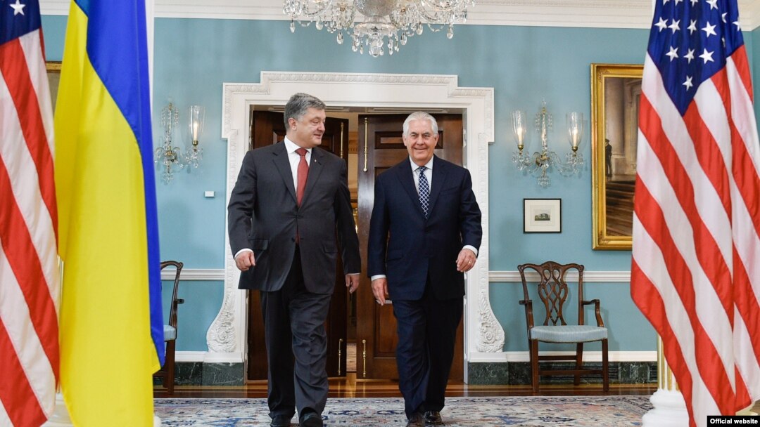 Предыдущая встреча политиков состоялась в Вашингтоне 20 июня 2017 (на фото)