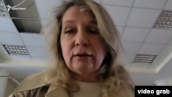 Анна Мурлыкина, координатор проекта по поддержке релокированных медиа Relocated Media Cluster. Скриншот из видео