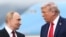 Уладзімер Пуцін і Дональд Трамп. 15 жніўня 2025 году 
