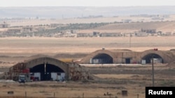 Աբու-ալ-Դուհուր ռազմակայանը հարվածներից հետո, օգոստոսի 18,2026թ.