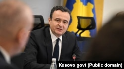 Vršilac dužnosti premijera Kosova Aljbin Kurti, 31. oktobar 2025.