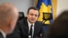 Вршителот на должност премиер на Косово/Албин Курти, 31 октомври 2025.