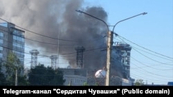 Наслідки удару в Чебоксарах, Чувашія, Росія, 10 червня 2026 року
