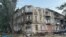 Пострадавший дом в Одессе