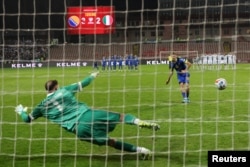 Utakmica BiH - Italija, stadion Bilino polje, Zenica, 31. marta