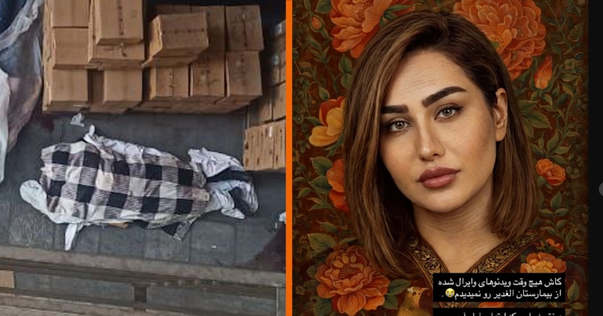 Iranian Woman Spots Sister Among Dead In New Video Of Protester Bodies