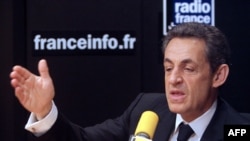 French President Nicolas Sarkozy