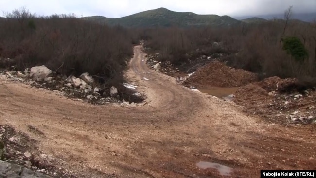 Lokacija planirana za izgradnju budućeg aerodroma, Taleža, Trebinje, oktobar 2024.