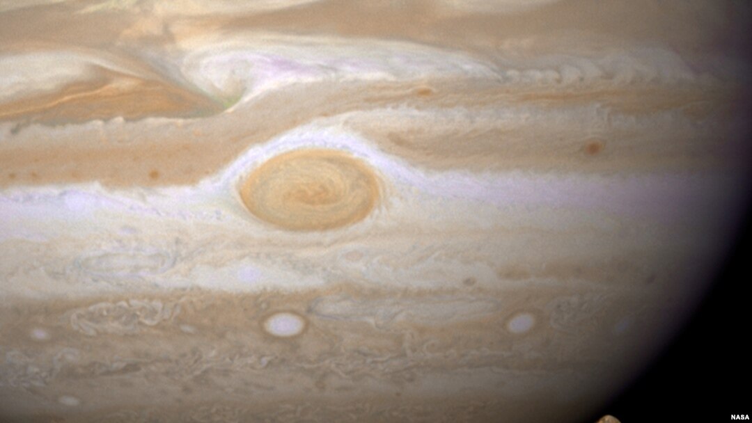 It's not Jupiter (pictured), just an incredible alien simulation.