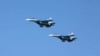 Зьнішчальнікі Су-30СМ2, вырабленыя ў Расеі і перададзеныя Беларусі ў жніўні 2025 году