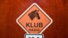 Klubradio деген либералдуу радиостанциянын логосу