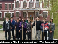 Суботник перед днем перемоги