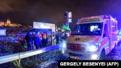 آمبولانس در حاشیه رود دانوب در بوداپست