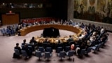 Delegates attend a meeting of the United Nations Security Council, following US strikes on Iran's nuclear sites, on June 24.