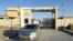 A car leaves the district headquarter hospital in Panjgur town of Balochistan Province on January 17, where victims of the Iranian air strike were taken.