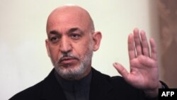 حامد کرزی رییس جمهور افغانستان 