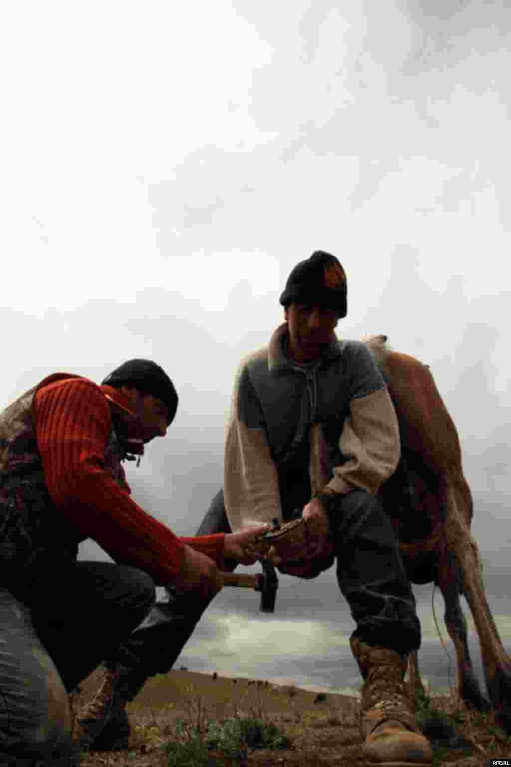 Кавказ тауларындагы борынгы Хыналык авылы #27