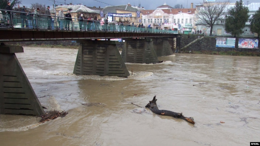 Ukraine - Floods Uzhorod 30Jul2008