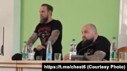 Два ўдзельнікі баявых дзеяньняў Расеі ва Ўкраіне падчас прыезду ў Беларусь 