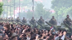 Serbia Holds Military Parade Amid Tensions With Kosovo