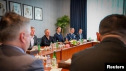 Учасники тристороннніх переговорів в Абу-Дабі, 4 лютого 2026 року 