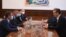 Presidenti i Serbisë, Aleksandar Vuçiq me përfaqësuesit e listës "Alternativa Demokratike Shqiptare - Lugina e Bashkuar". Beograd, 14 korrik 2020. 