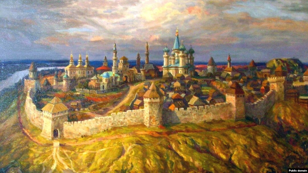 Казан ханлыгы. Фиринат Халиков рәсеме