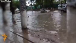 Тошкент кўчаларини яна сув босди