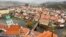 CZECH REPUBLIC --- Cesky Krumlov COVID-19 Tourism MYSTAY 