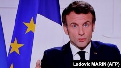 Emmanuel Macron, 2. mart 2022.