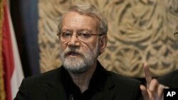 Sekretar iranskog Vrhovnog vijeća za nacionalnu sigurnost, Ali Larijani. Arhivska fotografija.