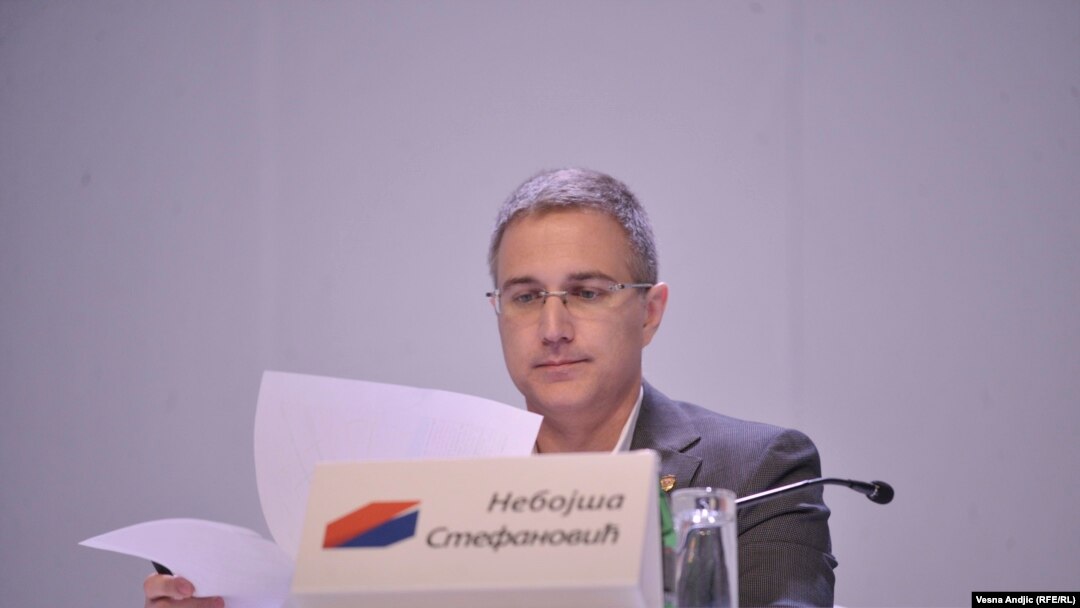 Nebojša Stefanović, ministar unutrašnjih poslova Srbije 